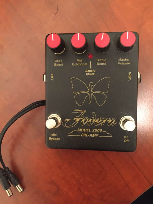 Fodera Model 2000 Preamp | Reverb