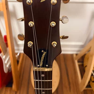 Hondo ll Singlecut Vintage 1980 - Walnut w/ hard case image 3