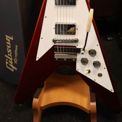 Gibson 1967 Mahogany Flying V Reissue w/ Maestro Vibrola Gloss image 2
