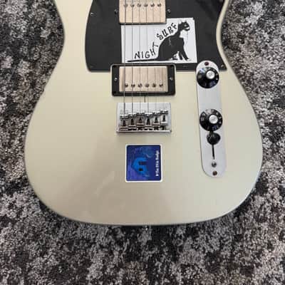 Fender Blacktop Telecaster 2011 MIM HH Inca Silver Maple Fretboard Guitar image 2