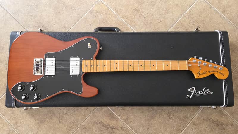 Fender American Telecaster Deluxe '72 Re-issue 2016-2018 - Walnut/Mocha image 1