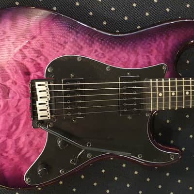 Schecter Traditional Pro, Trans Purple Burst image 1