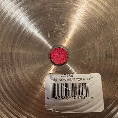 Zildjian 14" A Series New Beat Hi-Hat Cymbal Pair image 8