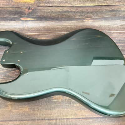 2004-06 Fender Japan JB-62-66UGB Jazz Bass Body Gun Metallic Blue Rare Color image 12