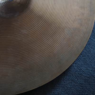 Vintage Paiste Formula 602 19" Medium Ride/Crash (Pre-Serial) - 2052g - Small Crack image 9