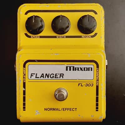 1970s - Reticon SAD1024 - Vintage Maxon Ibanez FL-303 Flanger 1976 - Yellow image 3