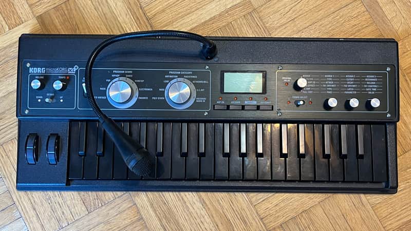Korg microKORG XL+ BKBK Limited Edition Black on Black Synthesizer/Vocoder image 1