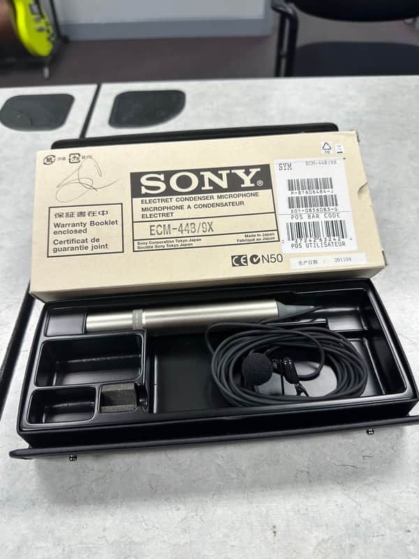Very Clean SONY ECM-44B-9X image 1