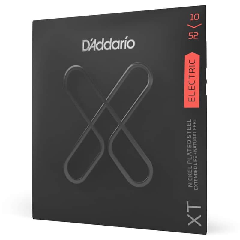D'Addario XTE1052 XT Electric Nickel Plated Steel, Light Top/Heavy Bottom, 10-52 2019 image 1