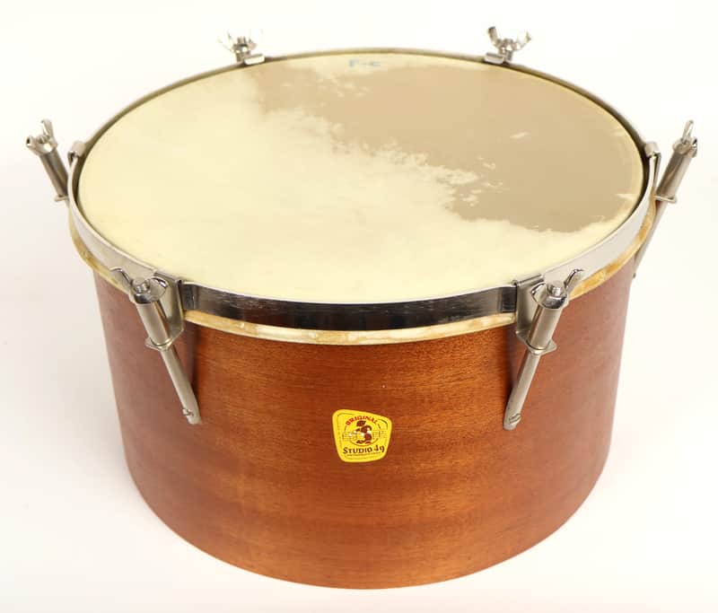 Vintage Studio 49 Wood Drum Made In West Germany image 1