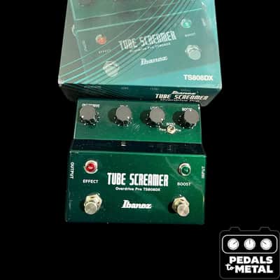 Ibanez TS808DX Tube Screamer Pro Deluxe Overdrive Pedal | Reverb