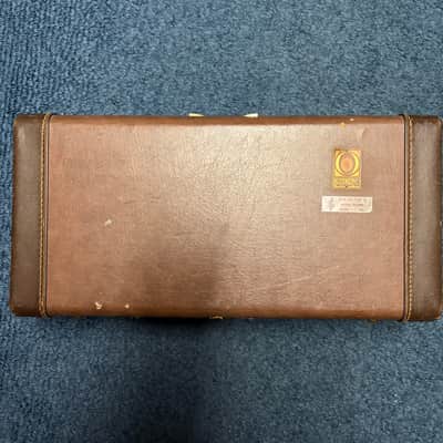 King Tempo Nickel 1970s - Silver Trumpet with Laquer slides and original case image 14