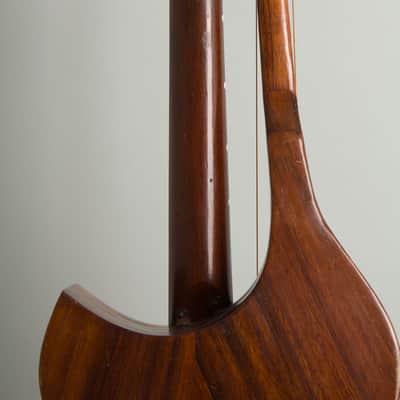 Knutsen 16 String Harp Guitar, c. 1914, black gig bag case. image 9