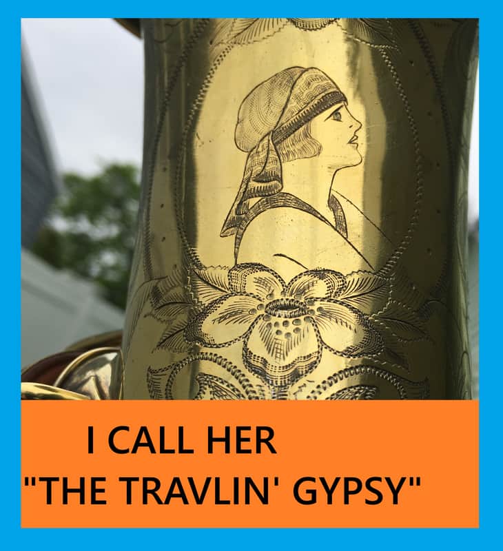 SUMMER DEAL FANTASTIC CONN STENBERG PORTRAIT GOLD PLATED ALTO SAXOPHONE " THE TRAVLIN' GYPSY "1924 FINISH 00 NEW PADS image 1
