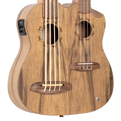 ORTEGA Hydra-BSTE Tenor Double Neck Ukulele inkl. Gigbag satin open pore image 5
