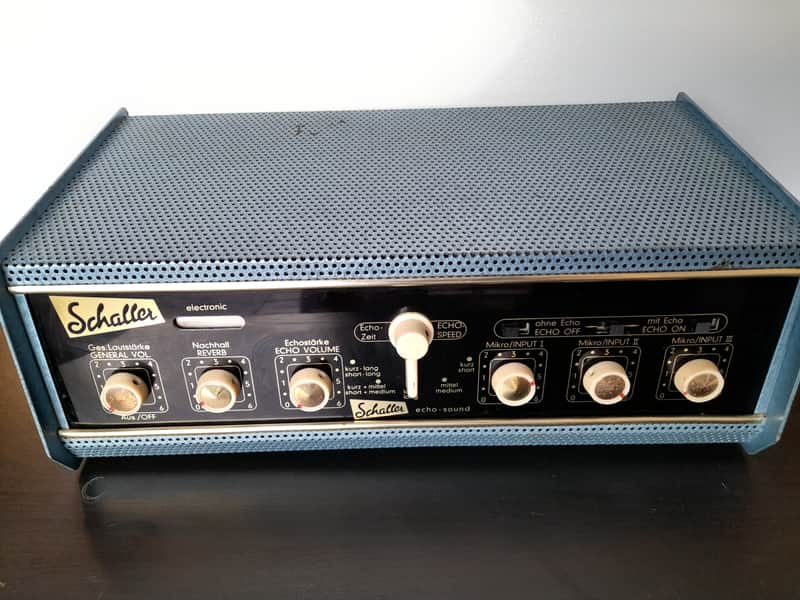 Schaller Echo-Sound All Tube Drum Echo / Delay 1964 image 1
