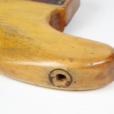 1959 Vintage Fender Precision Bass Pre-CBS Natural Alder ~Killer RELIC~ P-Bass 1950s USA image 17
