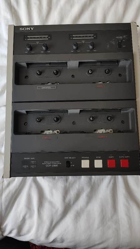 Sony CCP 2300 high speed cassette duplicator in excellent condition - 1970's image 1