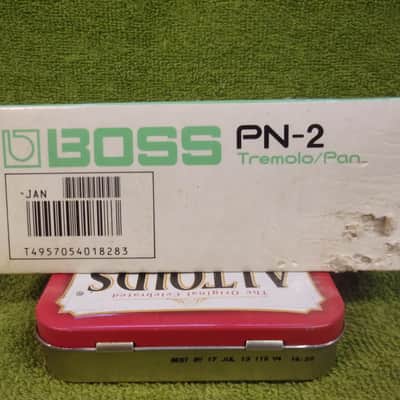 Boss Tremolo-Pan PN-2 box top only, 1990's, sea foam green, Cipollina image 3