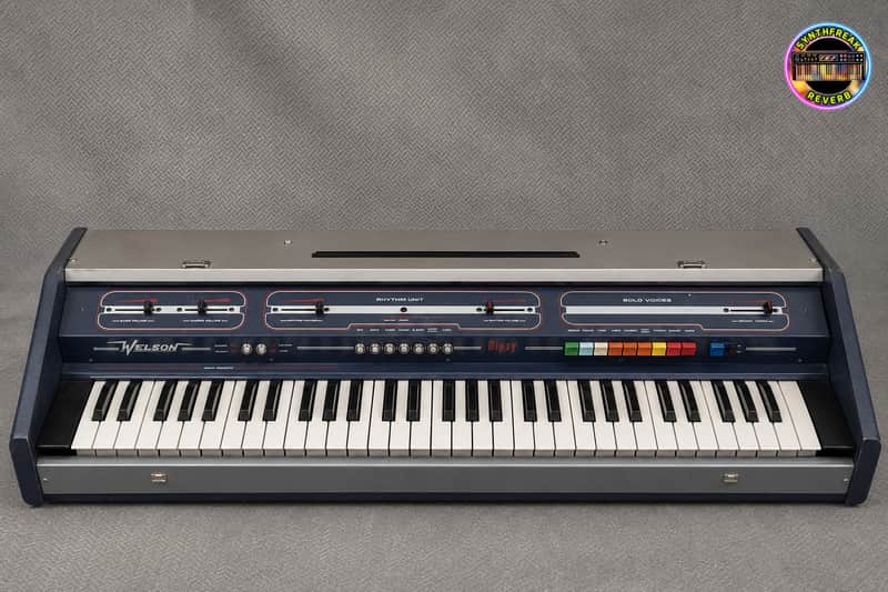 Welson Gipsy ✅ Rare Vintage Italian Combo Organ ✅ Iconic 70s Transistor Warmth & Psychedelic Character ✅ Fully Checked & Cleaned ✅ Striking Retro Aesthetic ✅ Worldwide Shipping image 1