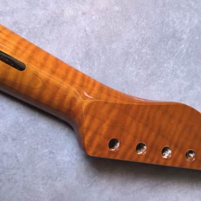Roasted Flamed Maple Neck - 22 Frets image 2