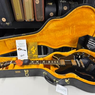 Gibson ES-335 2021 COA VOS Black Finish Plays Great Sounds Really Good! (196) image 6