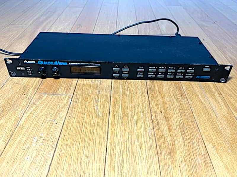 Alesis Quadraverb 20K Bandwidth, 1U Rack Mount Multi-Effect Processor w/ Power Adapter, Very Good Condition image 1