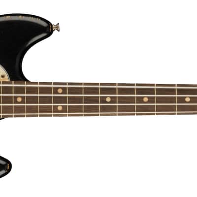 FENDER - JMJ Road Worn Mustang Bass  Black - 0144060306 image 1