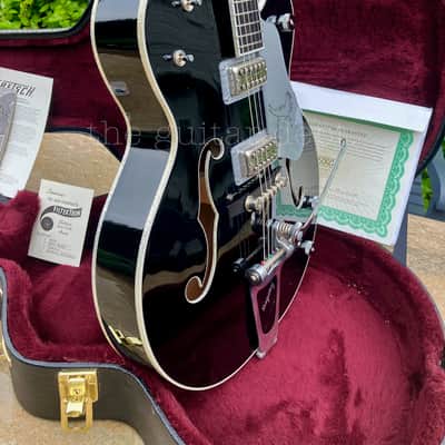 ♚AMAZING♚RARE♚ 2012 GRETSCH G-6136 SILVER FALCON ♚ Real Mother Pearl ! ♚ FULL 2.75" Depth! image 12