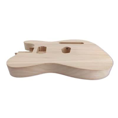 Telecaster Style Electric Guitar Body Lightweight Paulownia Wood image 4