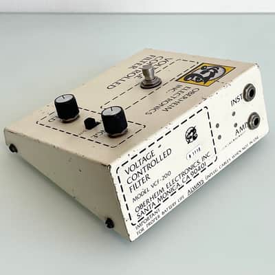 1974 Oberheim Model VCF-200 Voltage Controlled Filter Sample/Hold Maestro FSH-1 Vintage Auto Wah Effects Pedal image 4