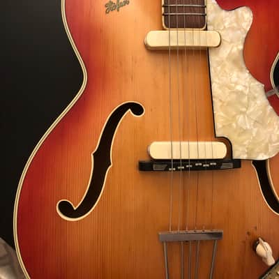 Hofner Model 456/S/E2/b 1958 - Honey Sunburst image 6