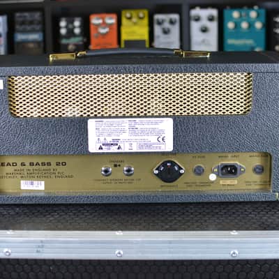 Marshall 2061X Handwired JMP Reissue 2-Channel 20-Watt Guitar Amp Head 2004 - 2017 - Black image 5