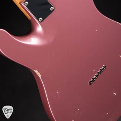 2024 - Suhr Eddie's Guitars Exclusive Roasted Classic T Antique - Burgundy Mist image 12