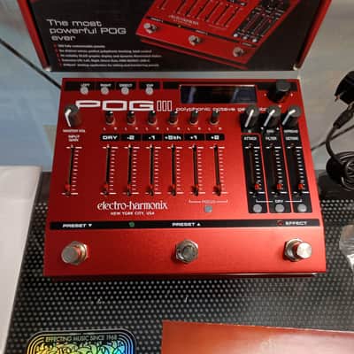 Electro-Harmonix POG3 Polyphonic Octave Generator - Red image 2