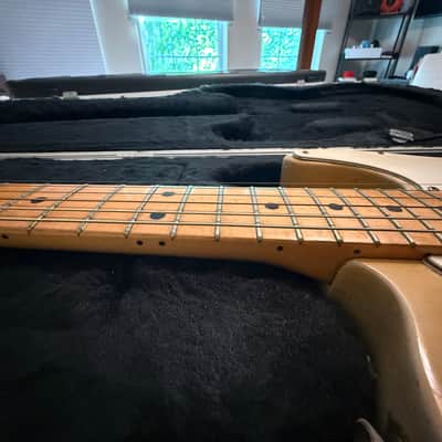 1970 - 1975 Blonde Fender Telecaster with Maple Fretboard and Hardshell Case image 5