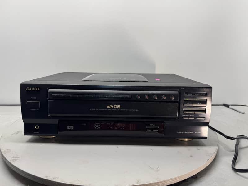 Aiwa XC-30MU CD Changer Compact 5 Disc HiFi Stereo Home Audio Vintage image 1