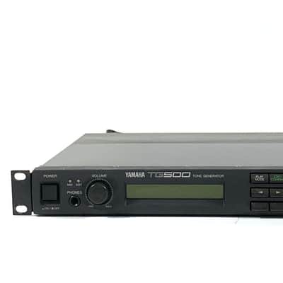 Yamaha TG500 Tone Generator 1991 - Black - TGHM image 2