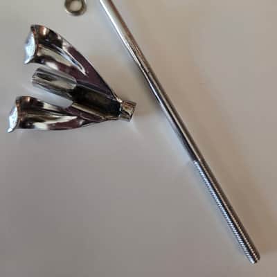 Ludwig faucet head bass T-rod w/claw 60's,6.5" image 4