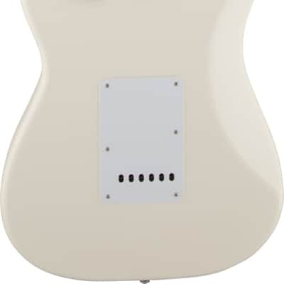 Fender Jimmie Vaughan Tex-Mex Strat Electric Guitar Maple FB, Olympic White image 11