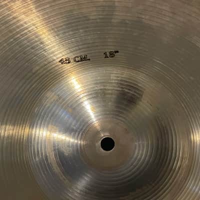 Sabian 18" AA Crash/Ride Cymbal Vintage 1980's 1st Gen "Hollow Logo" B20 - 1522g image 4