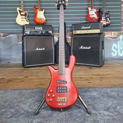 Warwick Streamer LX Jazzman Burgundy Red Oil 2003 Electric Bass Guitar image 1