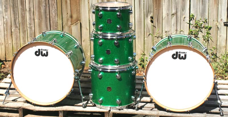 1998-99 DW Collector's Series Double bass drum set image 1