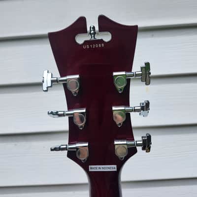 D'Angelico Premier EXL-1  Fiesta Red LIKE NEW image 13