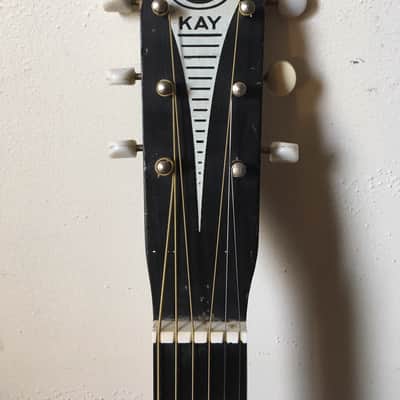 Vintage KAY "Music note" parlor guitar 50's - 60's image 3