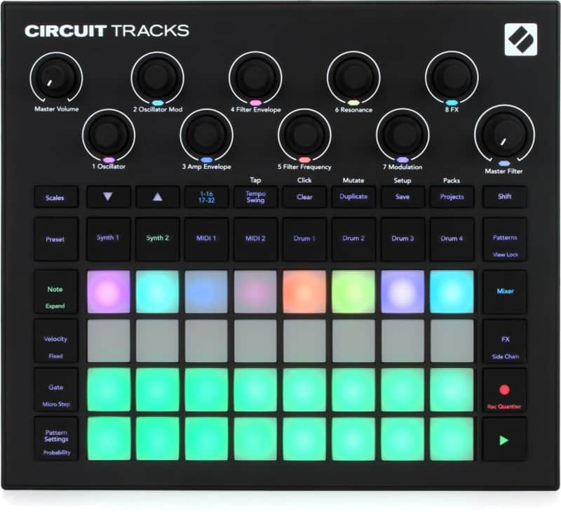 Novation Circuit Tracks Groovebox (CircuitTrksd1) image 1