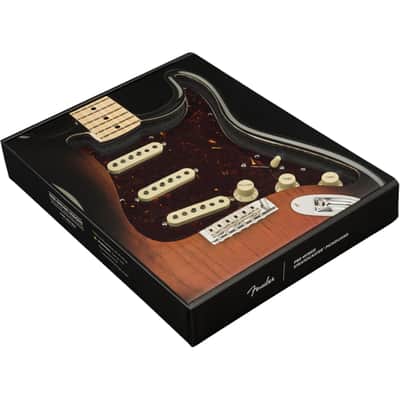 Fender Pre-Wired Stratocaster Pickguard Assembly w/Tex Mex Pickups - Tortoise Shell image 3