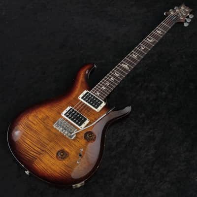 Paul Reed Smith (PRS) 2014 Custom 24 10Top Black Gold Burst Pattern Thin Neck [14 210725] (02/03) image 10