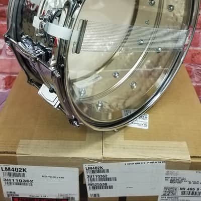 Ludwig *Pre-Order* Supraphonic 6.5x14" Hammered Chrome Imperial Lugs Kit Snare Drum LM402K | Made in the USA | NEW | Special Order | Authorized Dealer image 8