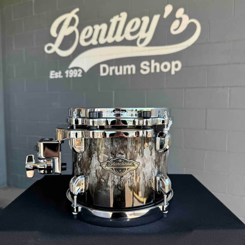 TAMA Starclassic Walnut/Birch 7x8 Rack Tom in Molten Platinum Burst image 1